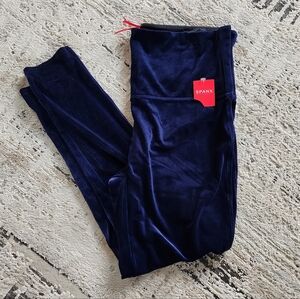 SPANX Navy Blue Leggings
